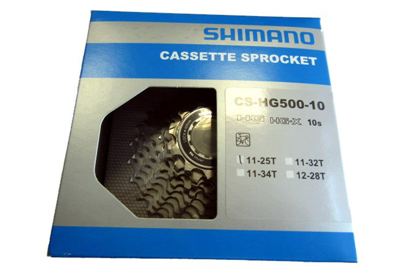 SHIMANO AM CASSETTE 10SPD HG500 11-25