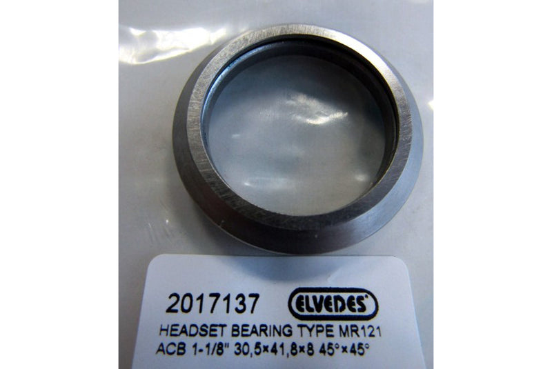 ELVEDES HEADSET BEARING MR121 1 1/8 45°x45° 2017137