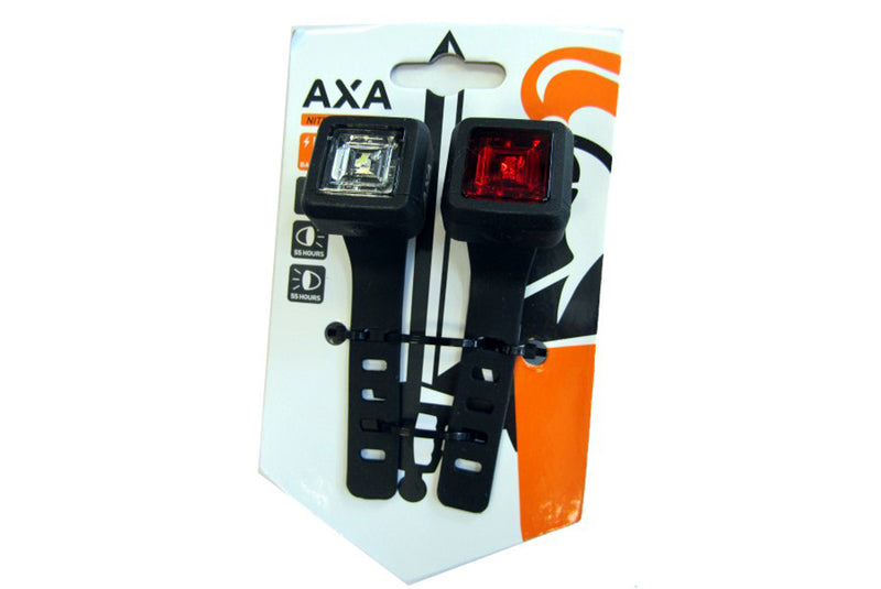 AXA NITELINE11 VERLICHTING VOOR+ACHTER 1 LED
