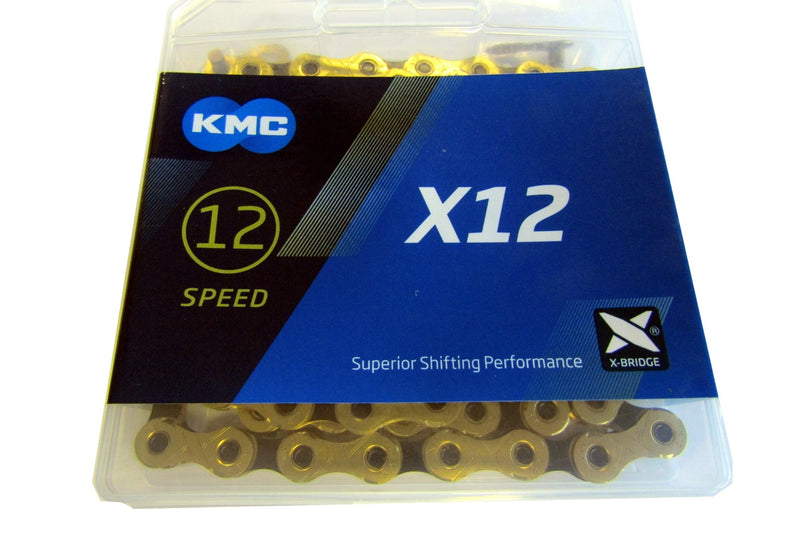 KETTING KMC X12 T1-N 126 SCHAKELS DOOS GOUD/ZWART 12V