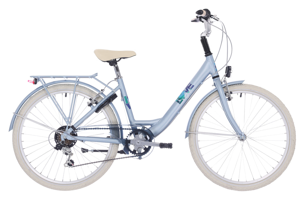 BikeFun Love Girl  / 6 Speed / 24 Blauw mat 01.013.530