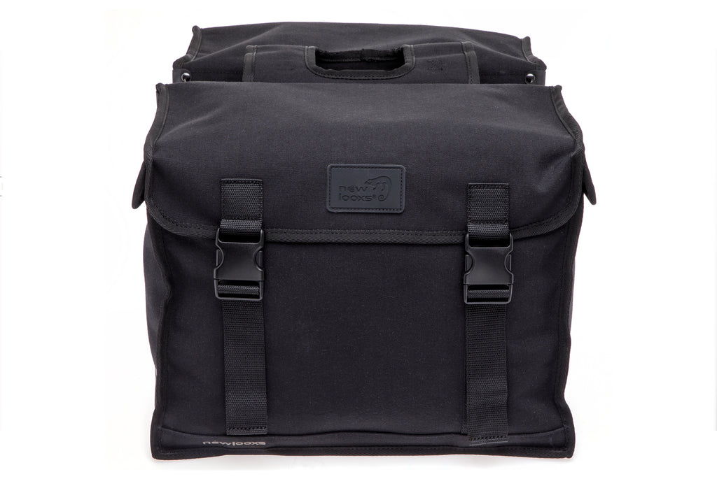 tas new looxs polyester double bag camping black 43x22x35 66L 031.330