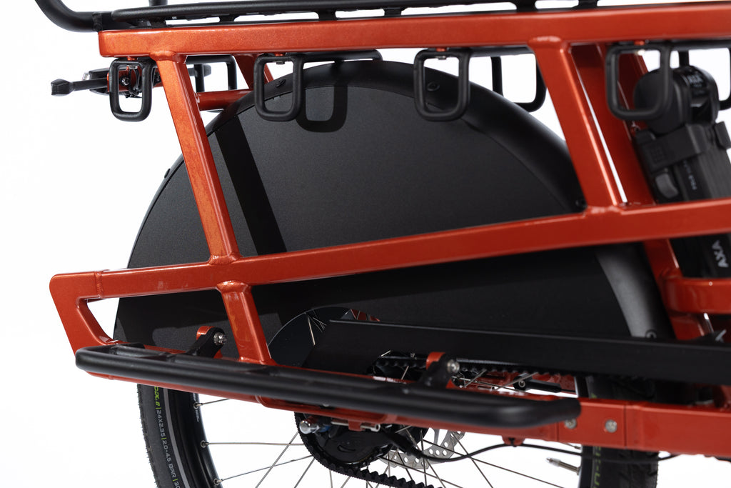enkele fietstas met haak zwart new looxs voor cargo bike intube