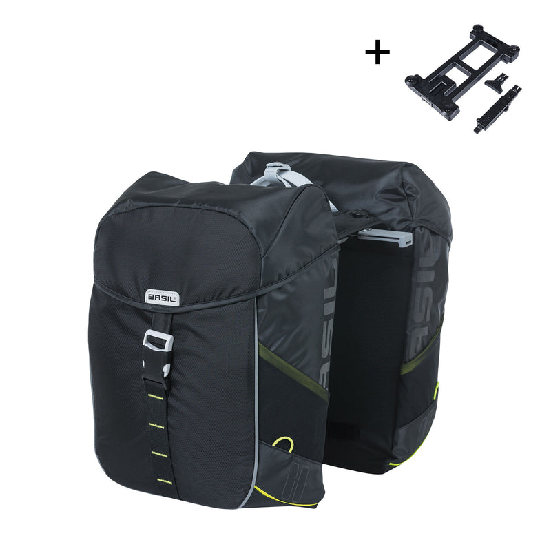 double bag basil miles MIK 2.0 adapterplate black lime 34L 18304
