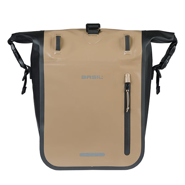 ENKELE TAS RIVO M ZAND-ZWART MIK HOOKS 12-15L 18527