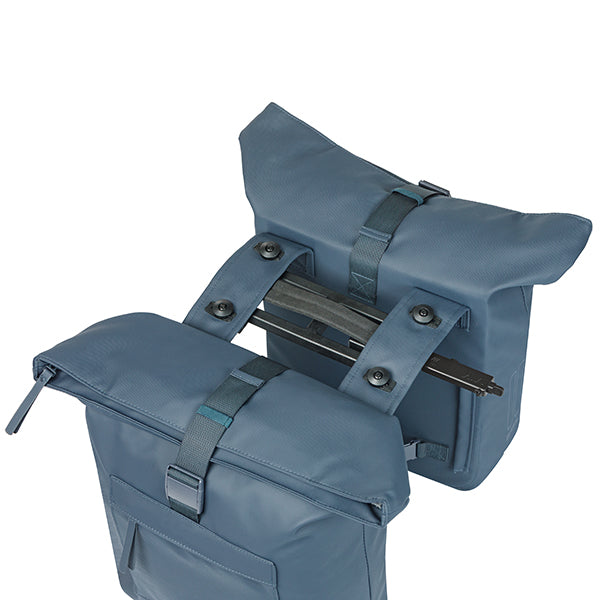 BROOKLYN  DUBBELE TAS BASIL MARINEBLAUW MIK2.0 41L 18550