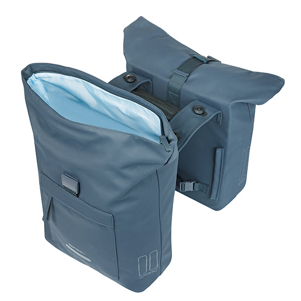 BROOKLYN  DUBBELE TAS BASIL MARINEBLAUW MIK2.0 41L 18550