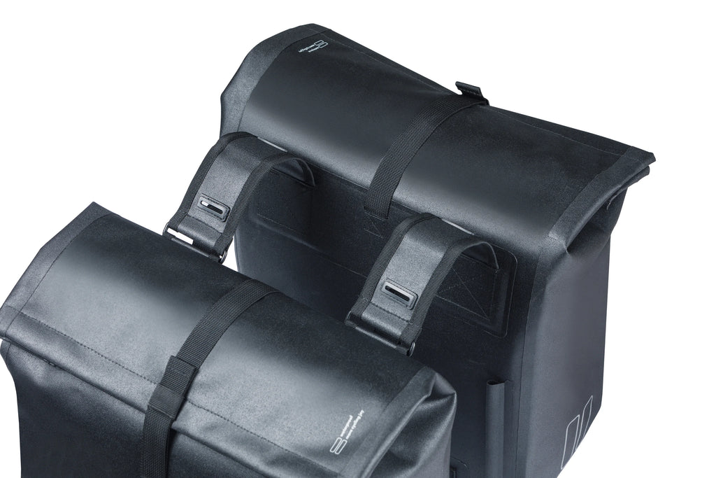 URBAN DRY DOUBLE BAG BLACK BASIL 46-52L 18591
