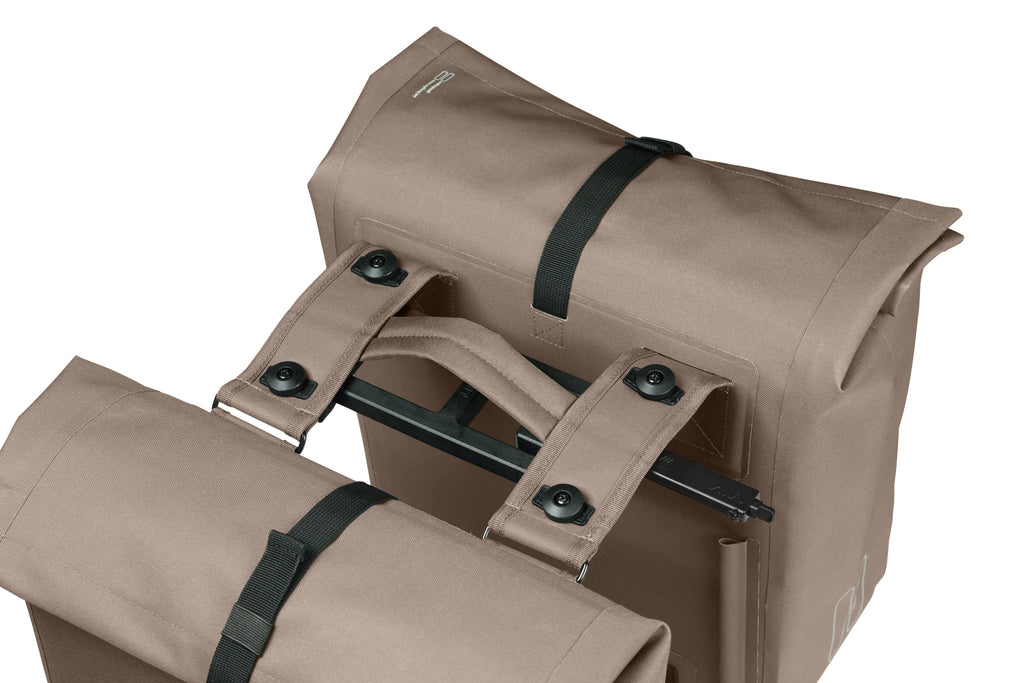 URBAN DRY DOUBLE BAG BASIL SAGE BROWN MIK 2.0 GADAPTERPLATE 46-52L 18595