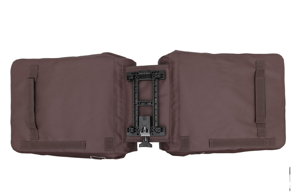 tas n.l. leeds double bag mik 2.0 chocolate 33x18x38 38L 344.342MIK2