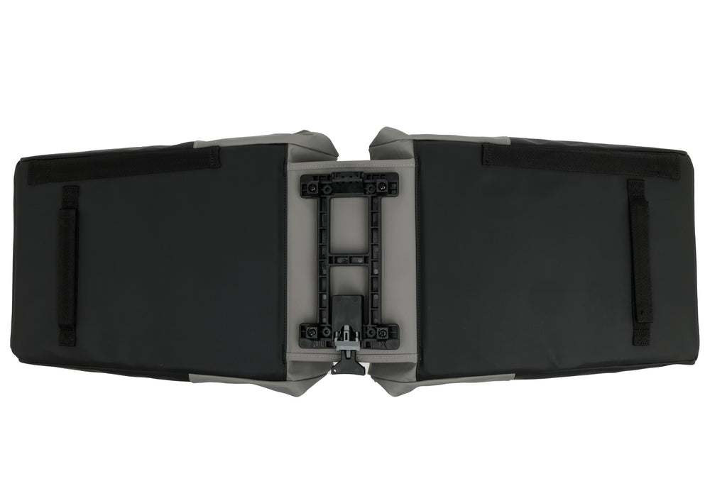 tas n.l. nyborg double  grey/black mik 2.0 adapterplate  30x17x37 34L 393.544MIK2