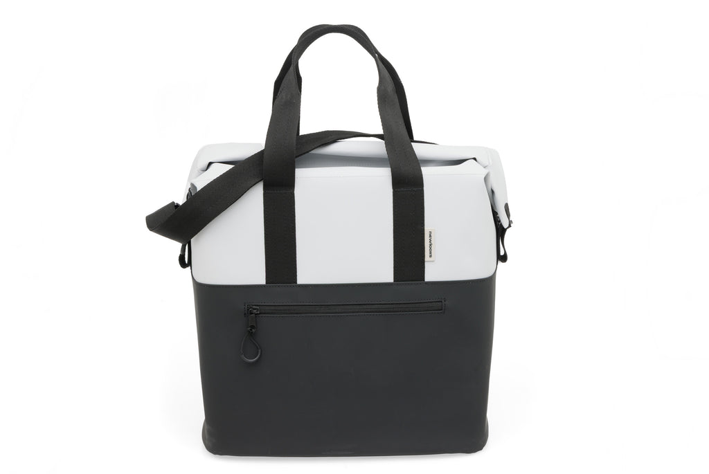tas n.l. nyborg shopper light grey/black 37x19x37 26L 394.537