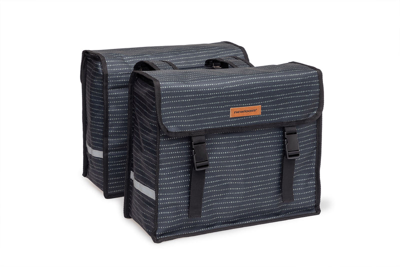 sac new looxs nomi fiori double noir 37x12x33 30L 230.181 