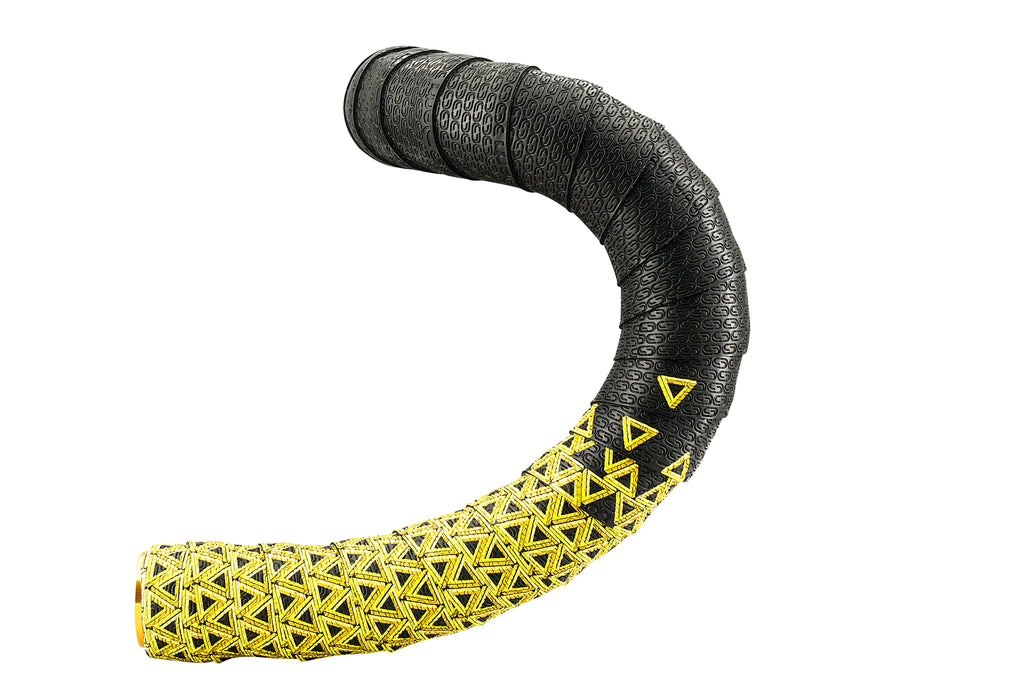 BOUCLE DE RUBAN DE GUIDON DEDA NOIR JAUNE 2,5MM (603) 