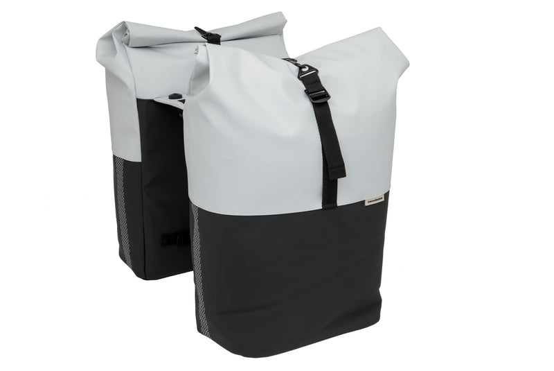 sac nlnyborg double gris clair/bla MIK 30x17x37 34L 393.537MIK 