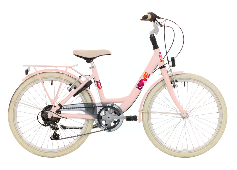 BikeFun Love Girl  / 6 Speed / 26 Pink
