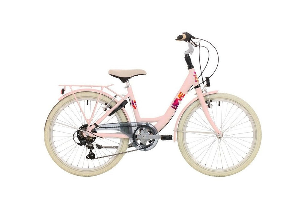 BikeFun Love Girl  / 6 Speed / 24 Rose Matt  01.013.533