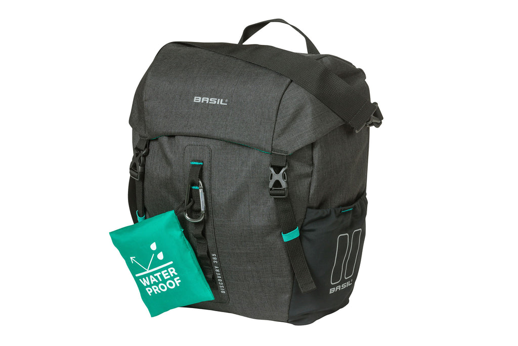 SINGLE BAG BASIL DISCOVERY+REGENHOES ZWART MELEE 9L 18043