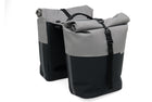 tas n.l. nyborg double  grey/black mik 2.0 adapterplate  30x17x37 34L 393.544MIK2