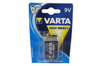 BATTERIE 6LR61 BLOC 9V ALCALINE VARTA 