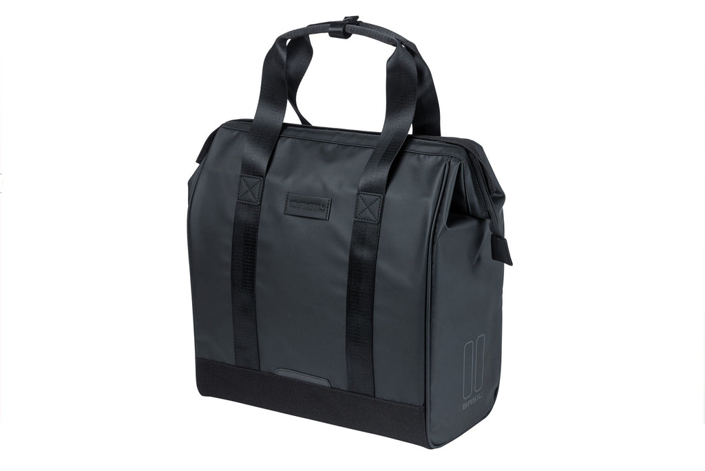 GRAND SHOPPER BASIL TARPAULIN MIK HOOKS 23L ZWART 18255