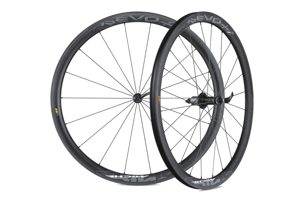 ROUES PR MICHE REVOX RC 38 FCC SHIMANO 