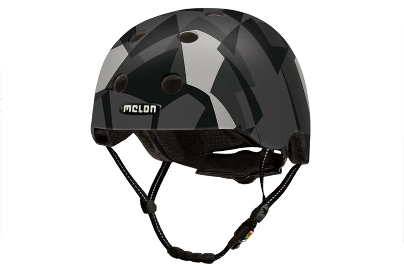 HELM VOLWASSEN MELON MOSAIQUE MATT BLACK WIDOW MAT M-L 52-58