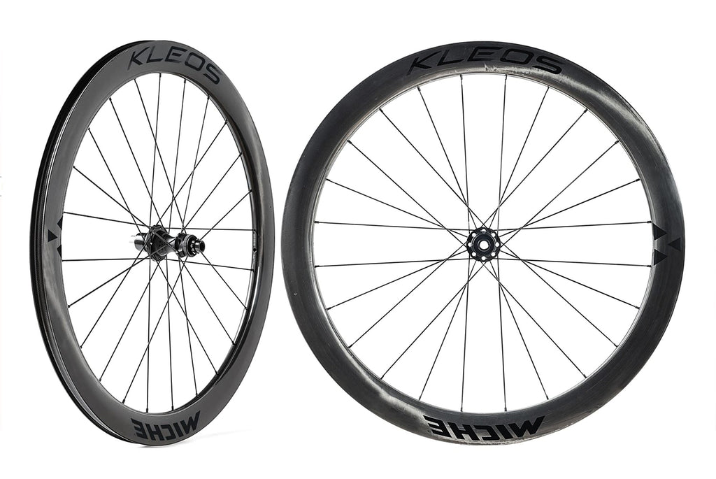 PR WIELEN MICHE KLEOS 50 FULL CARBON SH CLINCHER ZWART