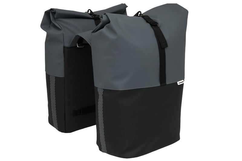 sac nl nyborg double gris foncé/bla 30x17x37 34L 393.528 