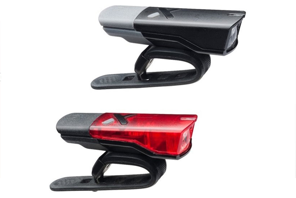 AXA VERLICHTING VOOR EN ACHTER AGENA USB OPLAADBAAR