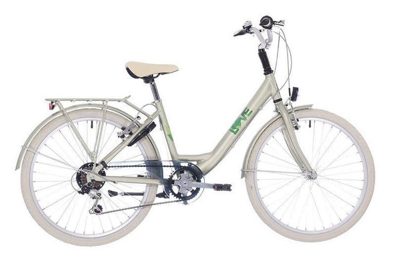 BikeFun Love Girl / 6 Speed / 24 Green Metal 01.013.532