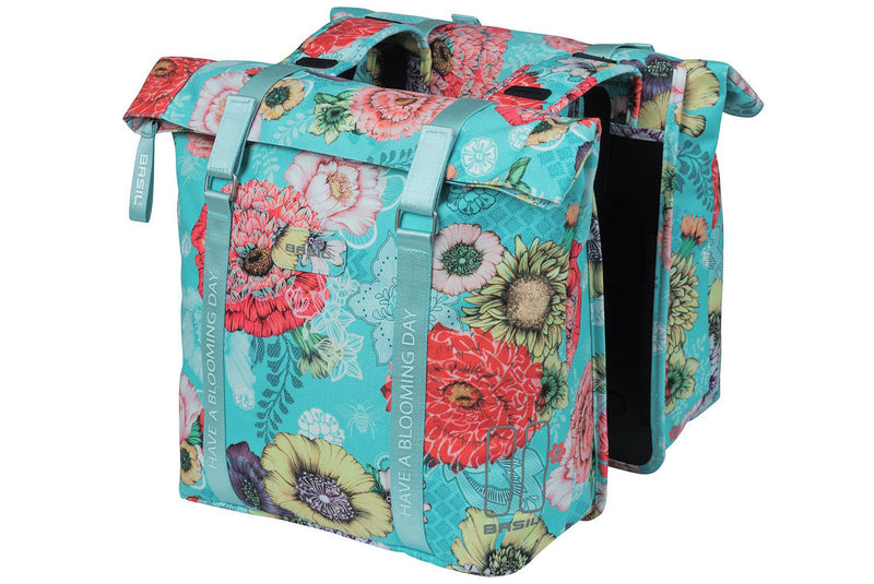 BLOOM FIELD DUBBELE TAS BASIL SKY BLUE 35L 18156