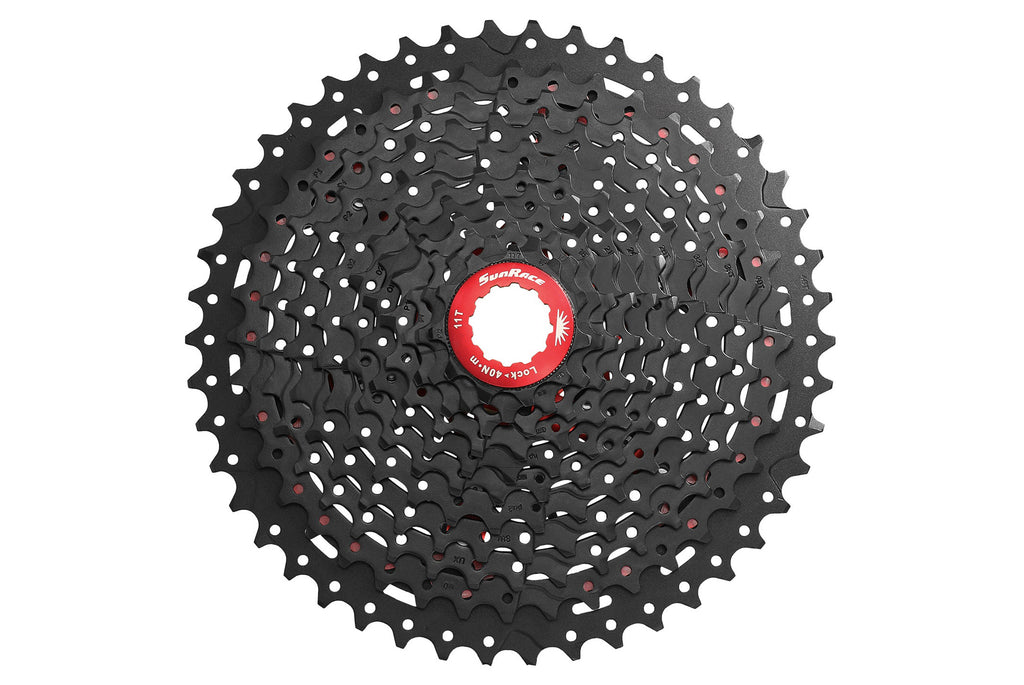 SUNRACE CASSETTE 11SPD CSMX8 11-46 ZWART