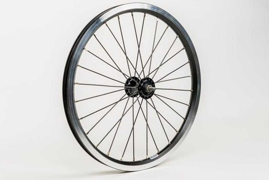 VOORWIEL 16 SPIRAL ZWART