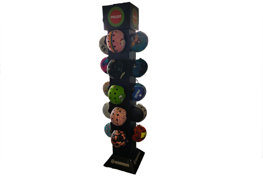 DISPLAY MELON HELMEN