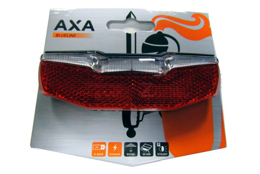 ACHTERLICHT AXA BLUELINE STEADY DYNAMO 5CM KAART E-BIKE 6V