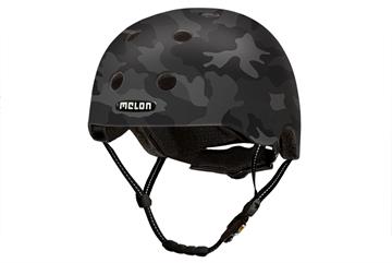 HELM VOLWASSEN MELON CAMOUFLAGE MATT BLACK M-L  52-58
