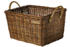 PANIER EN ROTIN BASILIC PORTLAND CLASSIQUE MARRON 13075 