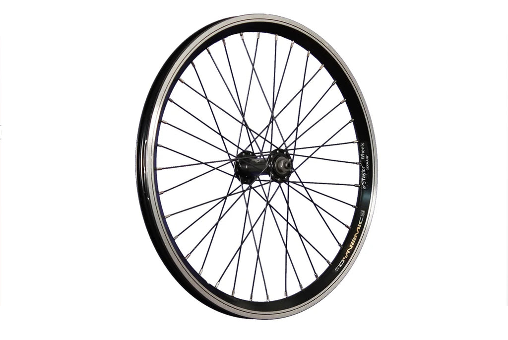 VOORWIEL 20 VOUWFIETS ZWART BLOCCAGE