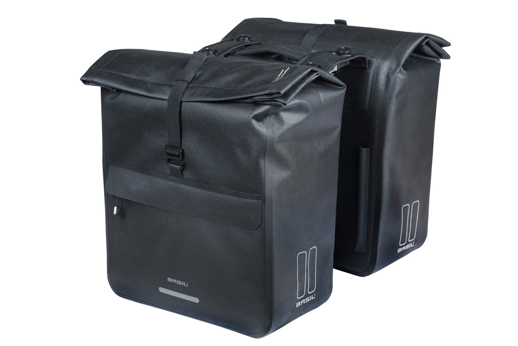 URBAN DRY DOUBLE BAG BLACK BASIL MIK 2.0 ADAPTERPLATE 46-52L 18594