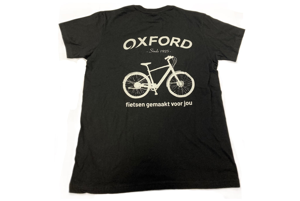 T-SHIRT OXFORD ZWART UNI M