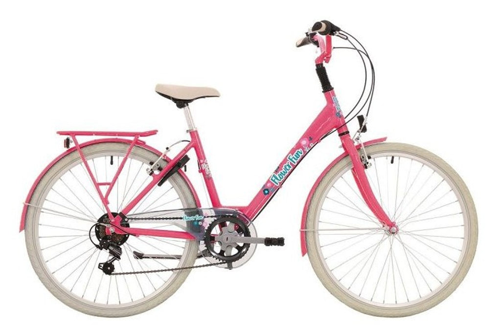 BikeFun Flower Fun / 6 Speed / 22 Fuchsia