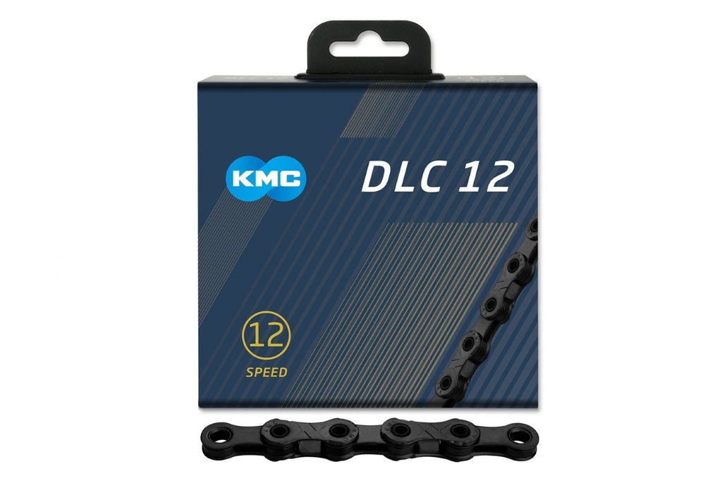 CHAINE KMC DLC12 126 MAILLONS 12V NOIRE 