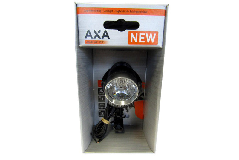 TÊTE LUMINEUSE AXA BLUELINE50-T 50 LUX STABLE AUTO SUR CARTE DYNAMO 