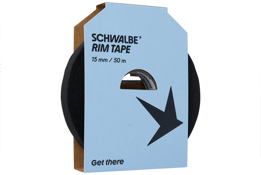 ROLLE (=50M) FOND DE JANTE AUTO-ADHÉSIF SCHWALBE 15MM 