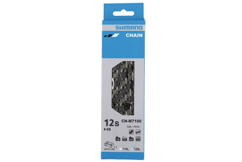 CHAINE SHIMANO AM 12SPD SLX M7100 126L+QL 