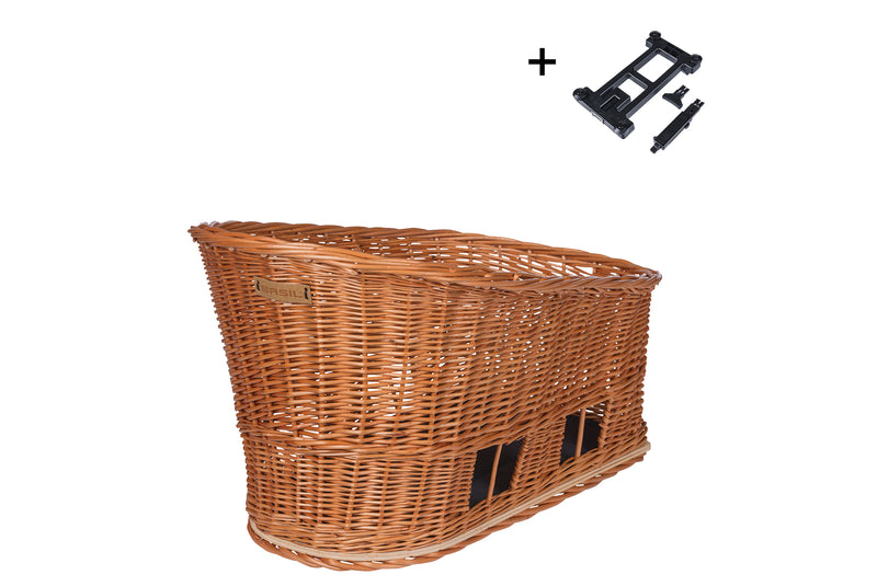 HONDEFIETSMAND ACHTER PASJA 45CM + KUSSEN MIK 2.0 ADAPTERPLATE 54024