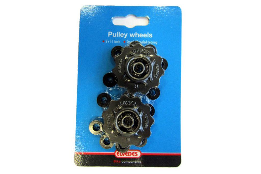 ELVEDES PR DERAILLEURWIELTJES 2x11T + SPACERS CP2017086