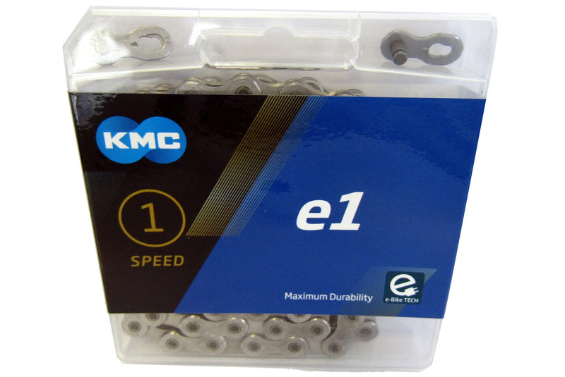CHAINE KMC E1 130 MAILLONS BOITE ECOPROTEQ 1V E-BIKE 