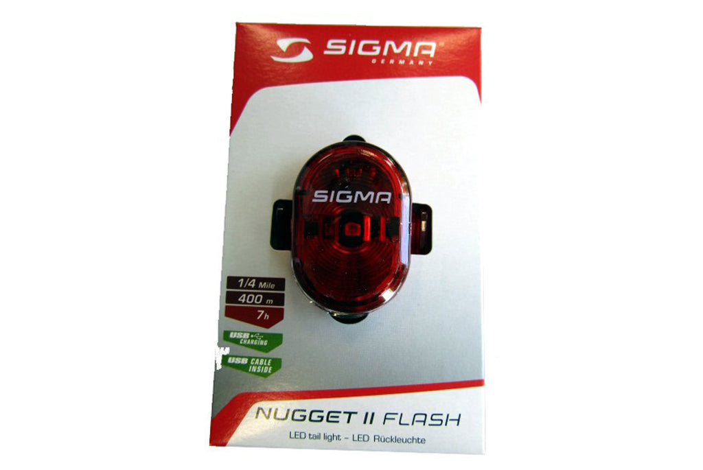 FEU ARRIÈRE SIGMA NUGGET II FLASH RECHARGEABLE USB 